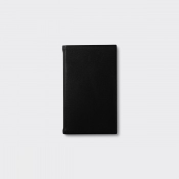 Petit Carnet en Cuir : Noir 