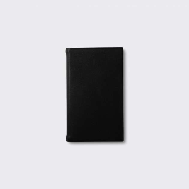 Petit Carnet en Cuir : Noir 
