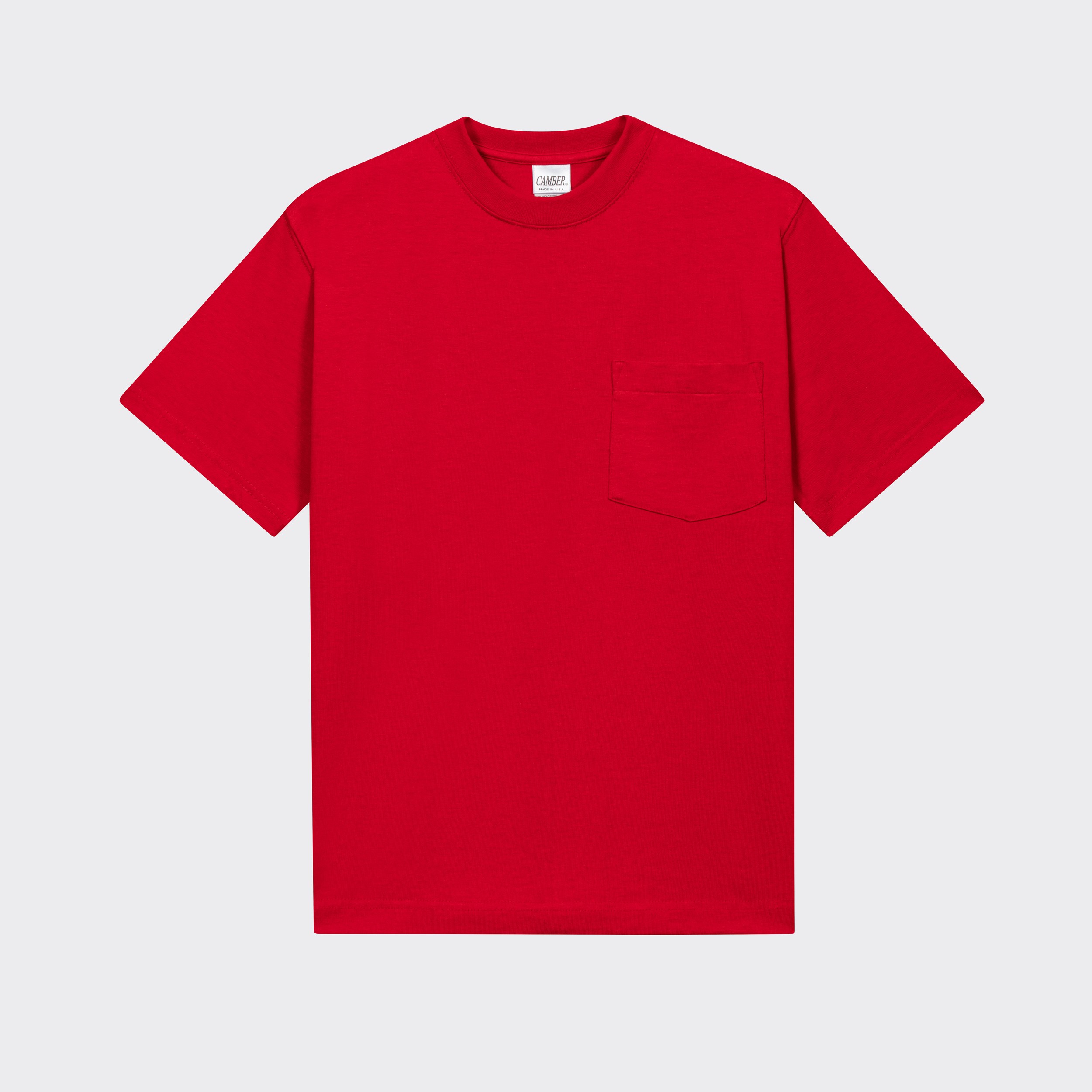 Camber USA : Pocket T-shirt : Red