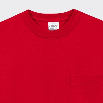 Pocket T-shirt : Red