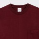 Pocket T-shirt : Crimson Red