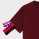 T-shirt Poche : Rouge Harvard