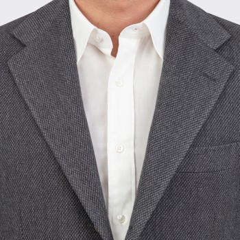 Veste Caviar Laine "Balloon" : Gris 
