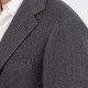 Veste Caviar Laine "Balloon" : Gris 