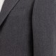 Veste Caviar Laine "Balloon" : Gris 