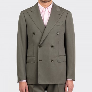 Costume Croisé : Vert Olive