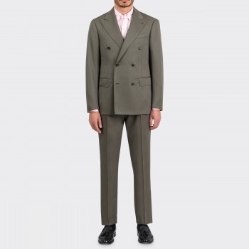 Costume Croisé : Vert Olive