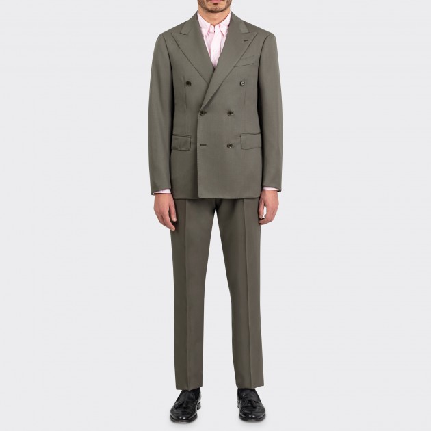 Costume Croisé : Vert Olive