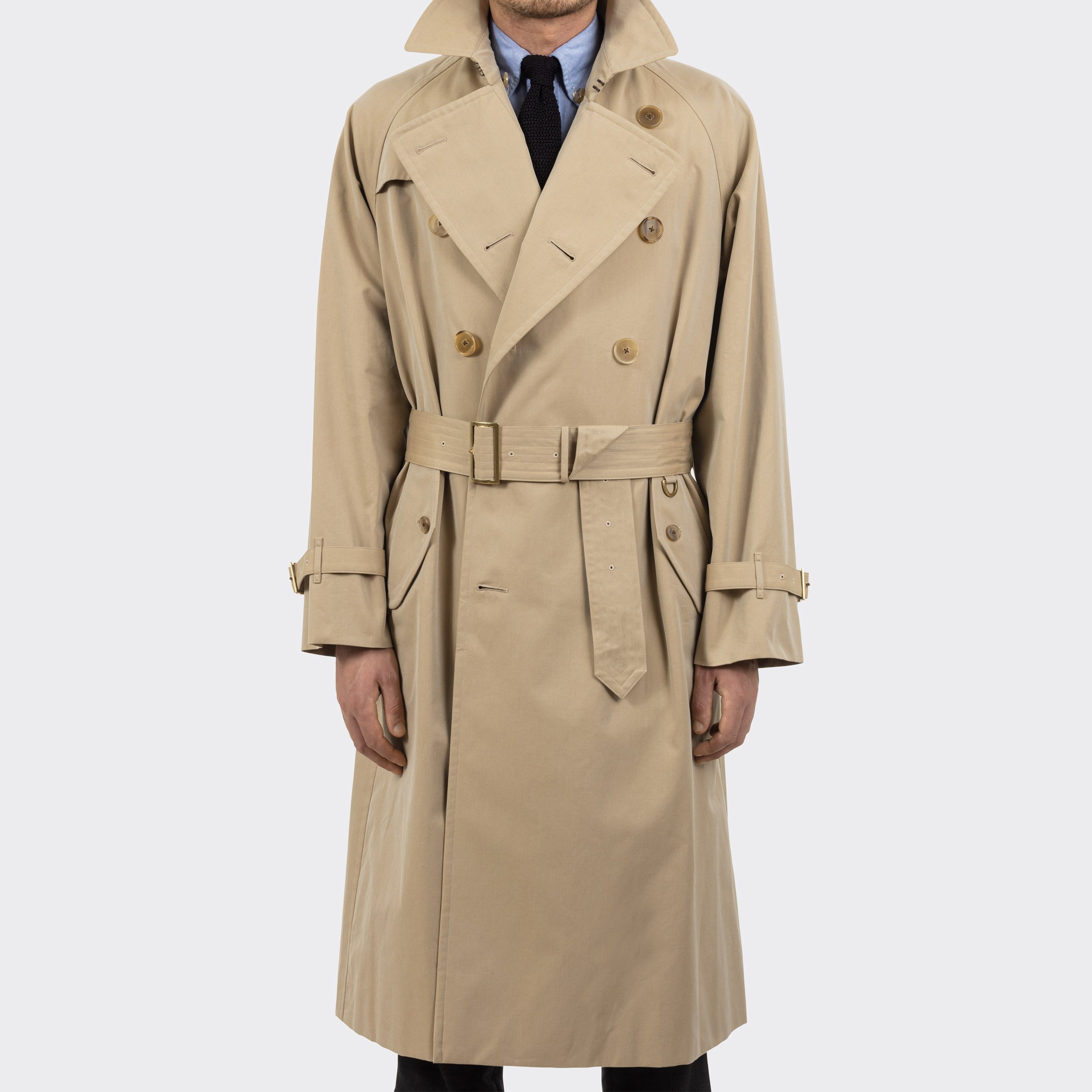 trench and coat