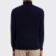 Pull Col Roulé Cachemire : Marine