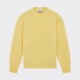 Brushed Wool Crewneck Knit : Butter Yellow