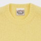 Brushed Wool Crewneck Knit : Butter Yellow