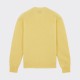 Brushed Wool Crewneck Knit : Butter Yellow