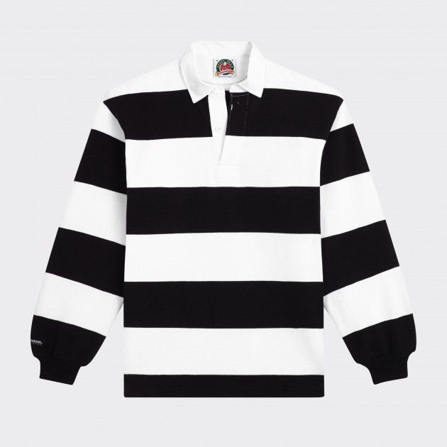 blue rugby shirt