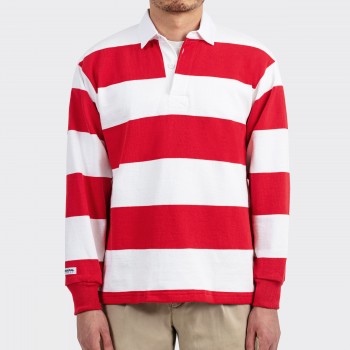 Barbarian Beige Habilleur, Red White Blue Rugby Jersey