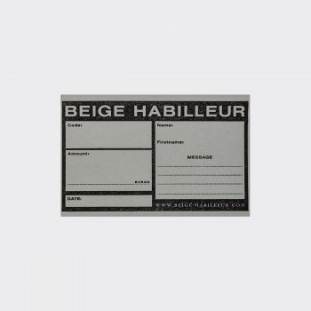 Carte Cadeau : Gris