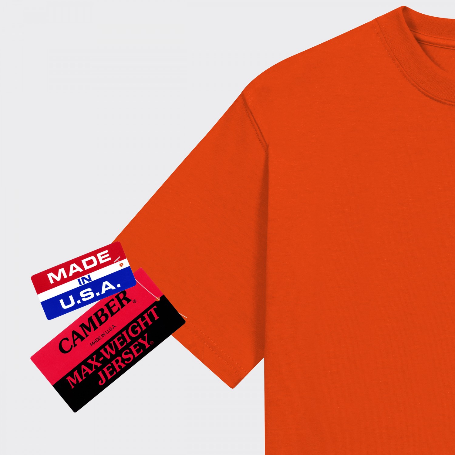 Camber USA : Pocket T-shirt : Orange