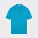 Polo Manches Courtes Coton : Turquoise