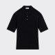 Polo Manches Courtes Coton : Noir