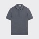 Polo Manches Courtes Coton : Gris