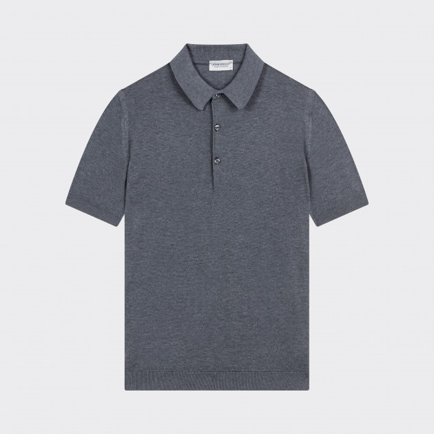 Polo Coton Texturé : Rose Pastel