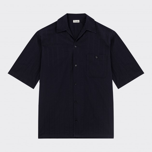 Chemise Col Requin : Blanc