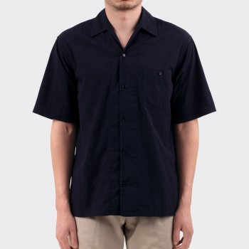 Chemise Col Requin : Marine