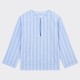 Chemise Baja Seerscuker : Bleu Ciel/Blanc