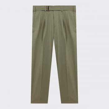 Belted Military Chino : Olive 
