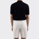 Short à Pinces en Coton & Lin : Écru