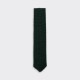 V-Shaped Knitted Tie : Dark Green