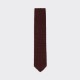 V-Shaped Knitted Tie : Brown