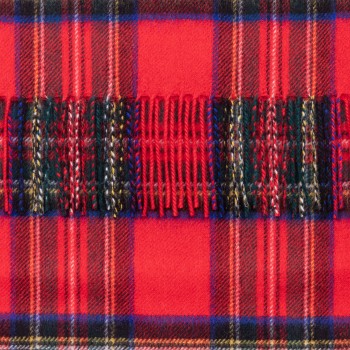 Écharpe Cachemire Tartan : Royal Stewart