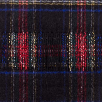 Écharpe Cachemire Tartan : Black Stewart