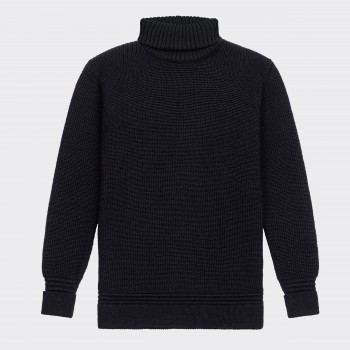 Submariner Roll Neck : Black 