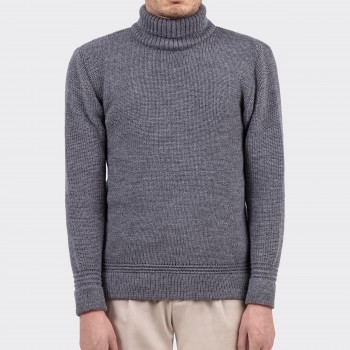 Submariner Roll Neck : Grey