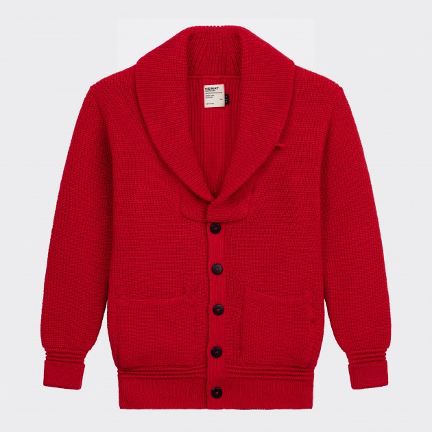 Cardigan : Rouge