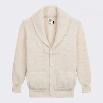 Cardigan : Écru