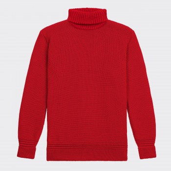 Submariner Roll Neck : Red