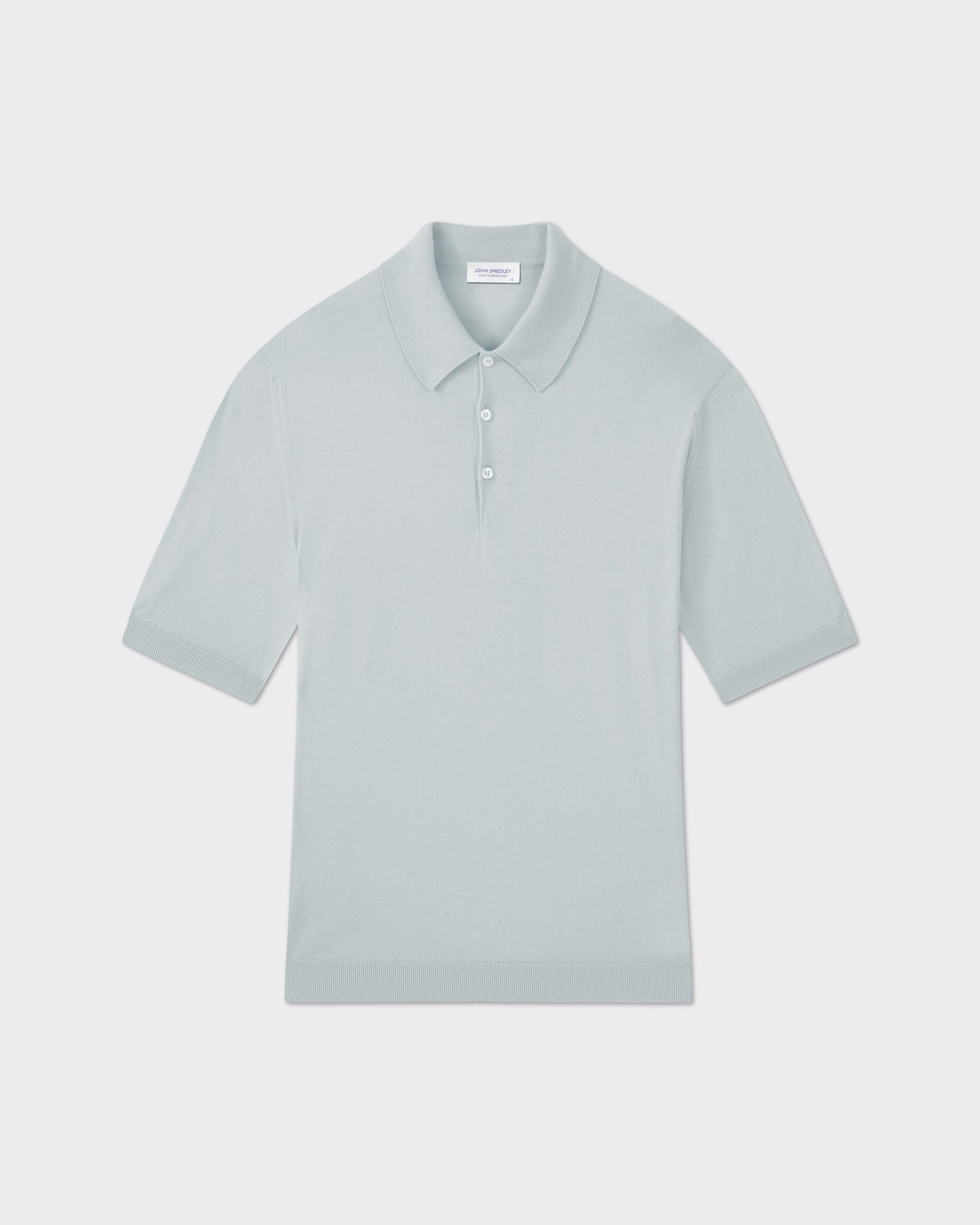 John Smedley Isis Sea Island cotton polo shirt in Dew