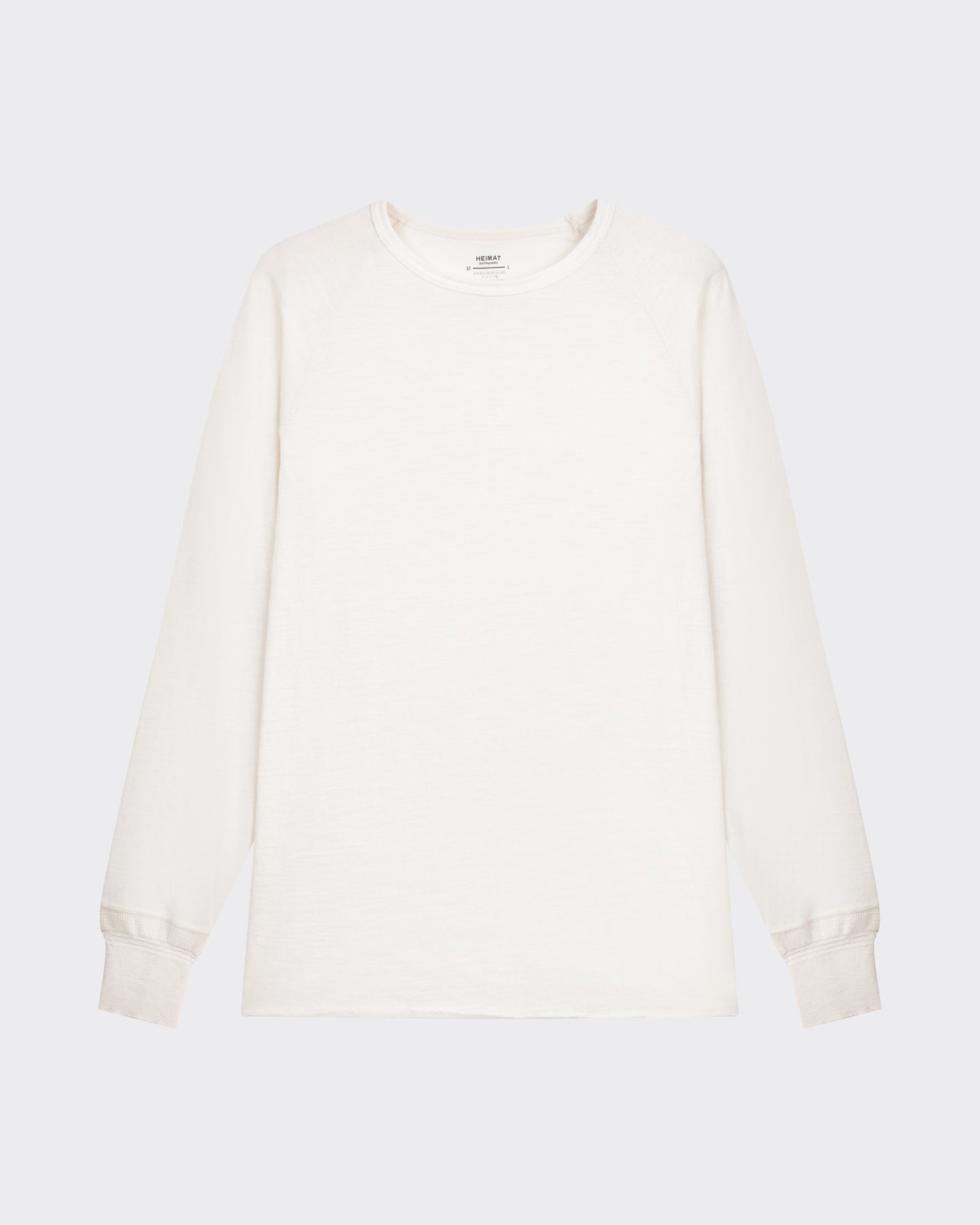 T-shirt Raglan en Laine Mérinos : Écru
