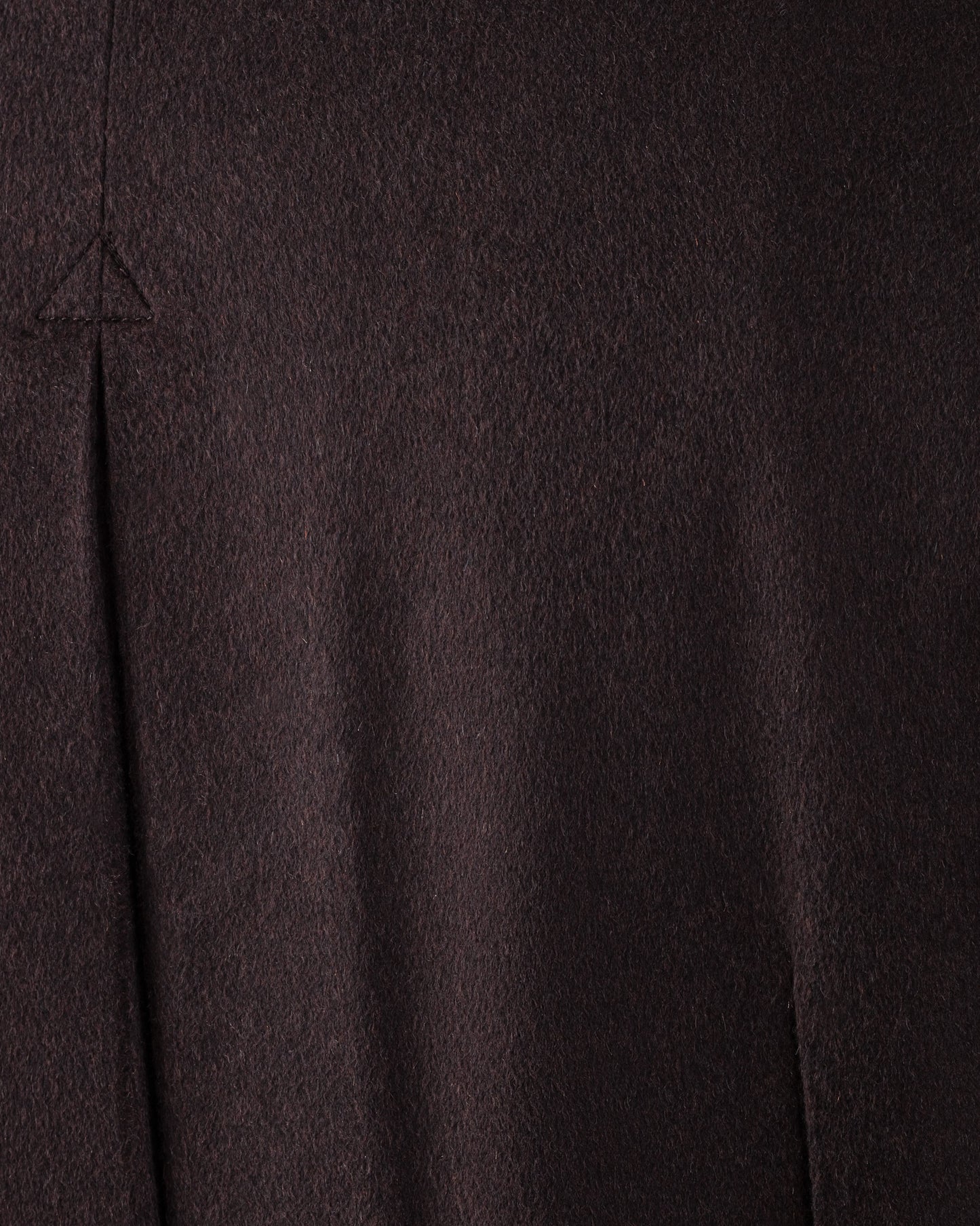 Only for BEIGE | Cashmere Polo Coat : Brown