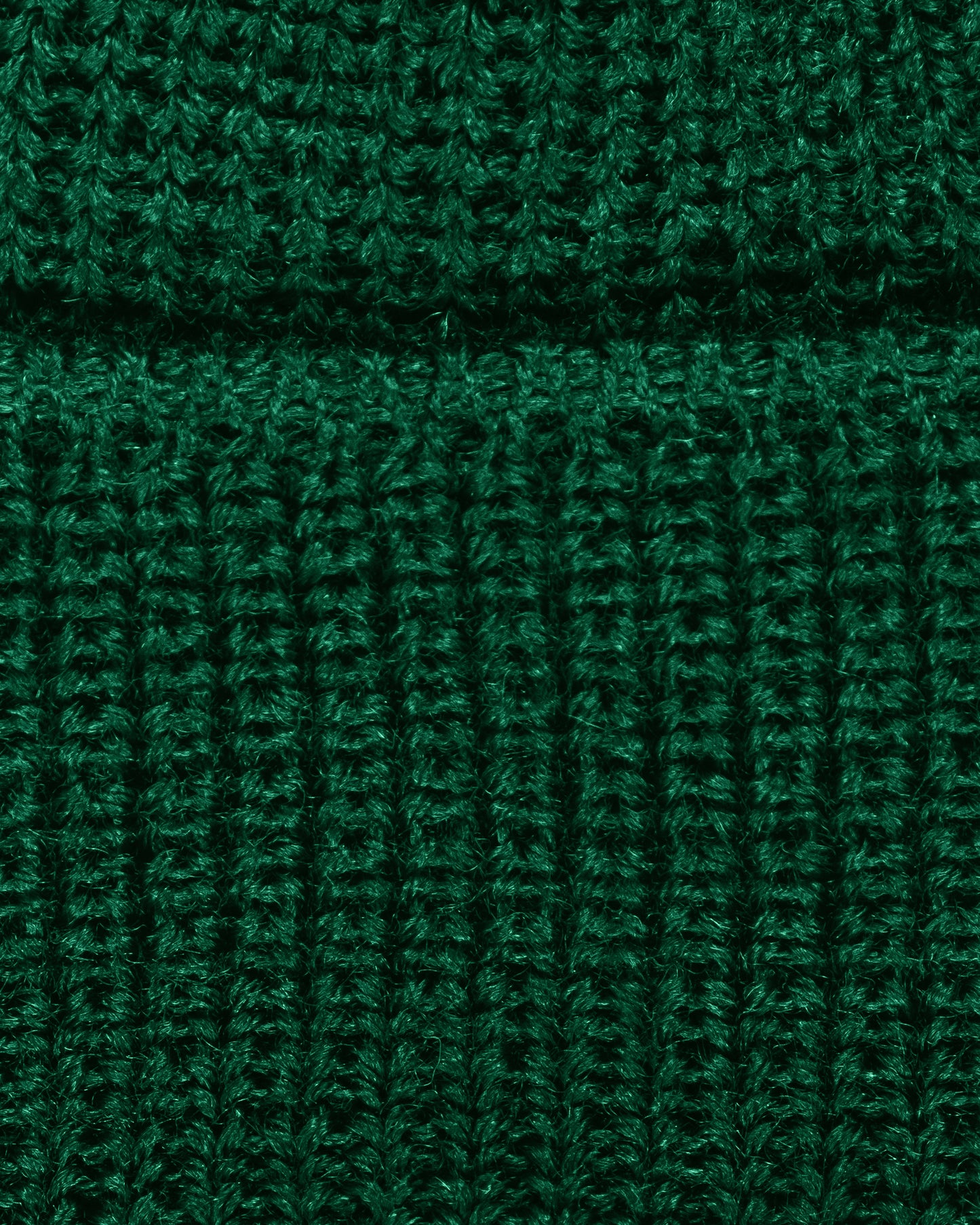 Bonnet Heimat Mechanics en laine vierge vert sapin, vue 3