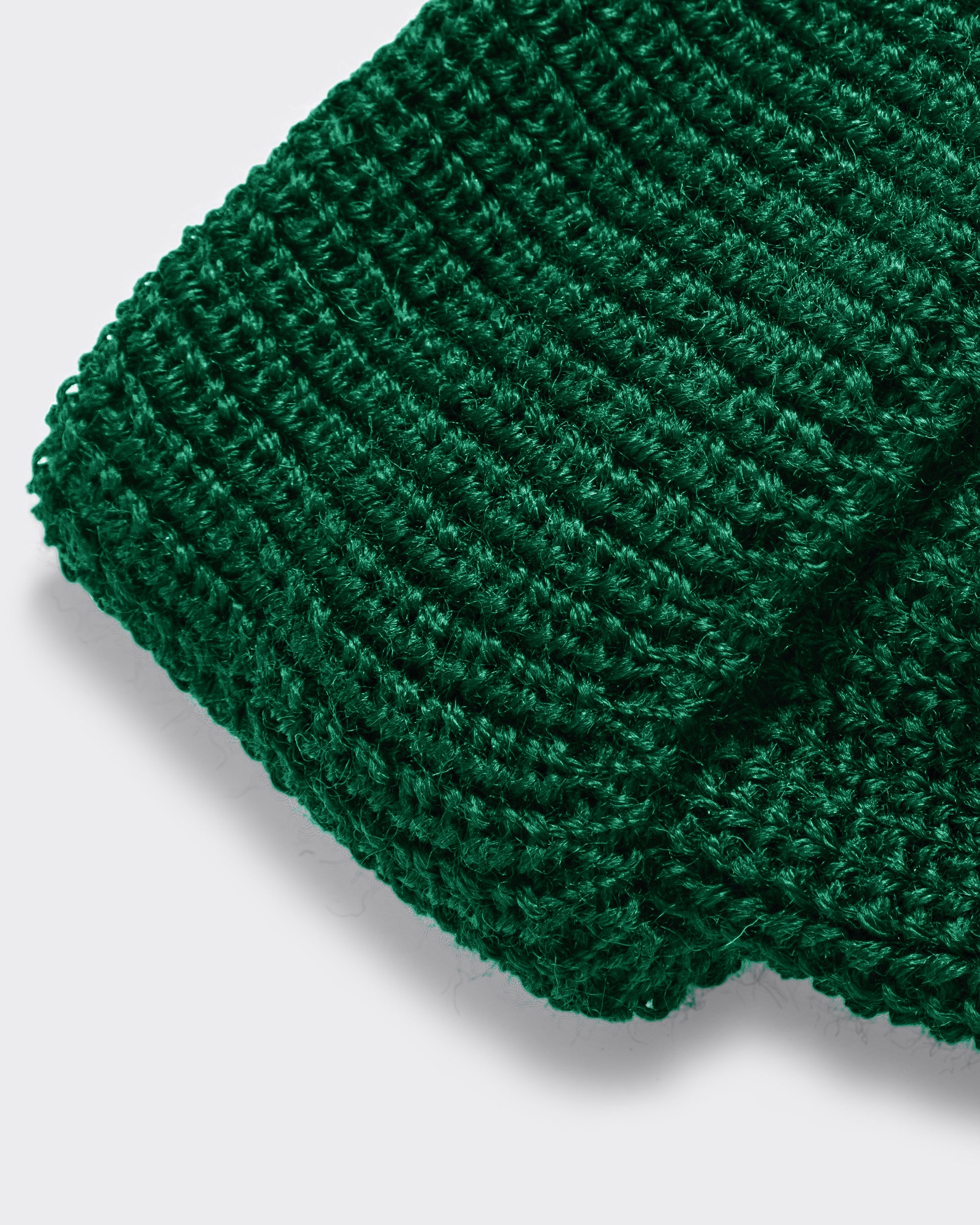 Bonnet Heimat Mechanics en laine vierge vert sapin, vue 2