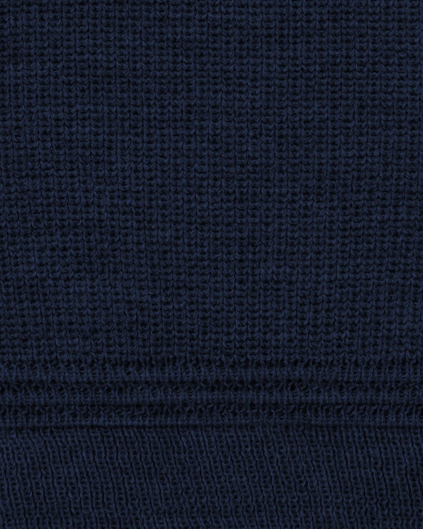 Pull Col Roulotté : Marine