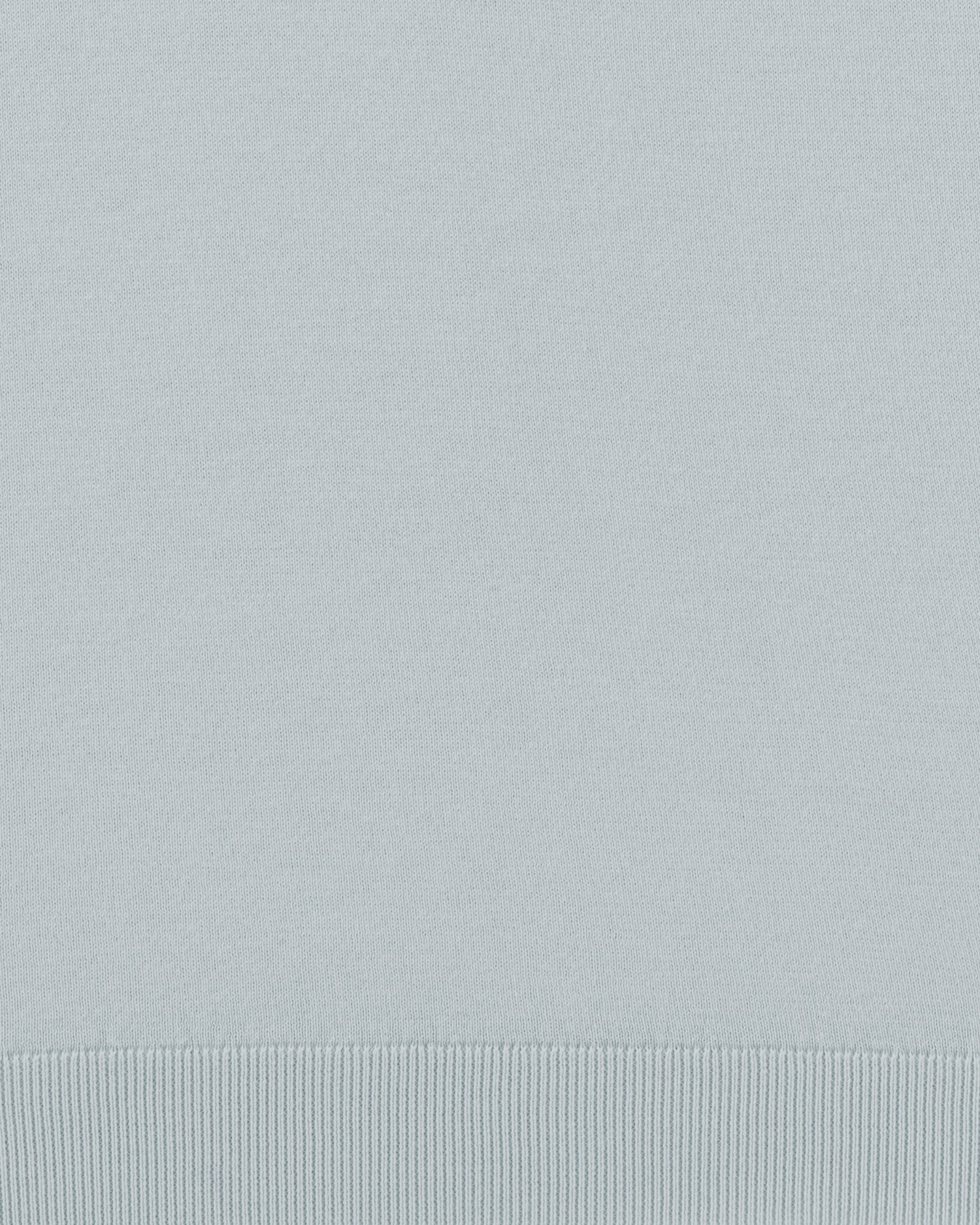 John Smedley Isis Sea Island cotton polo shirt in Dew, knit detail