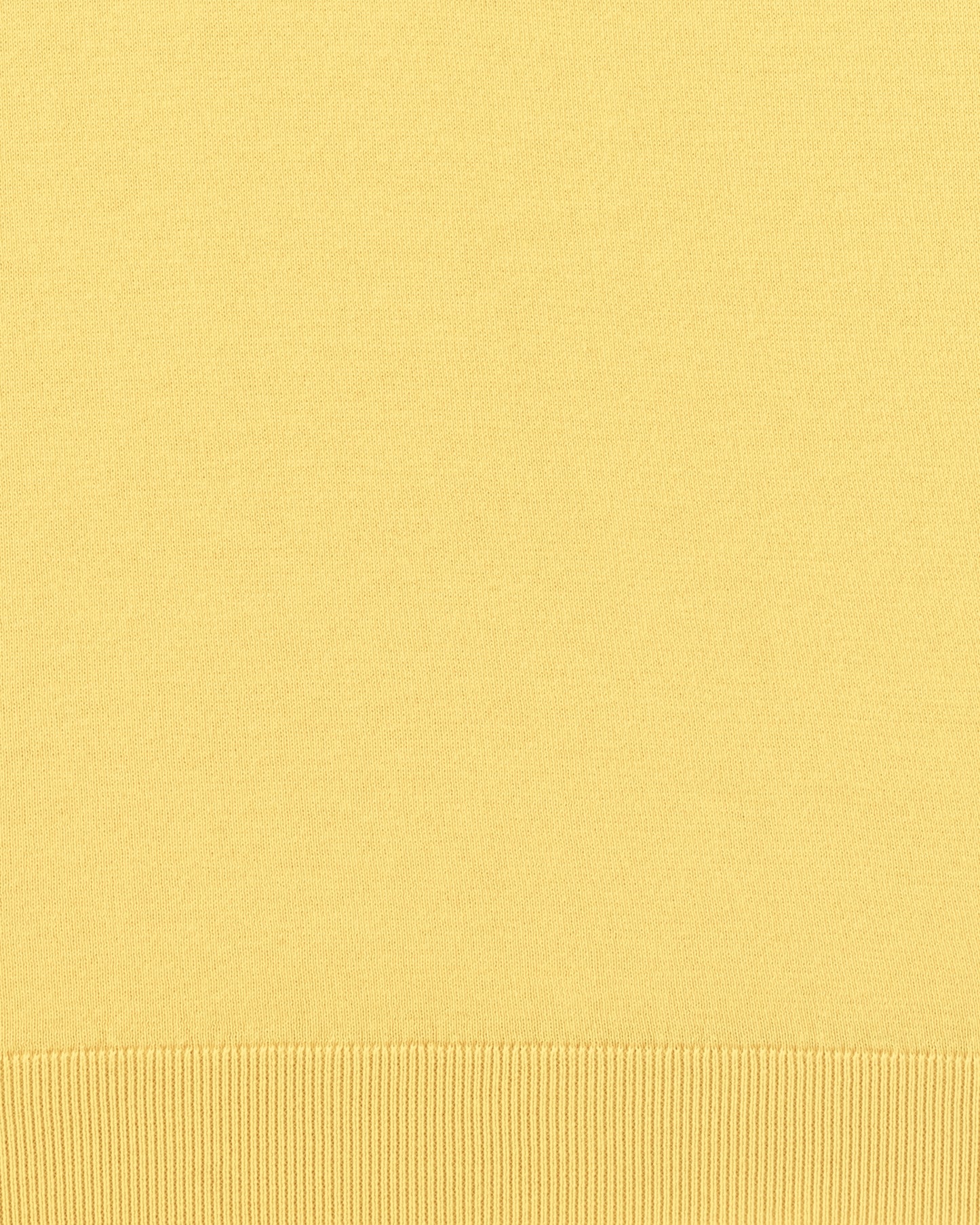 John Smedley Isis Sea Island cotton polo shirt in Pollen, knit detail