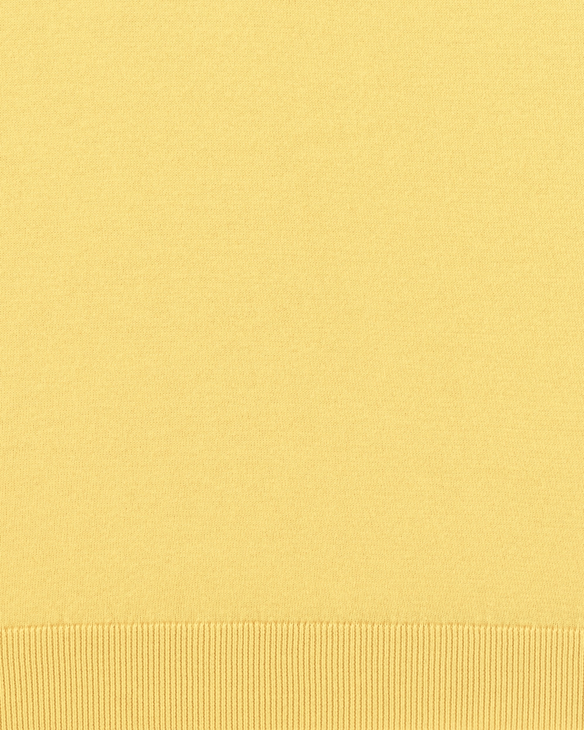 John Smedley Isis Sea Island cotton polo shirt in Pollen, knit detail