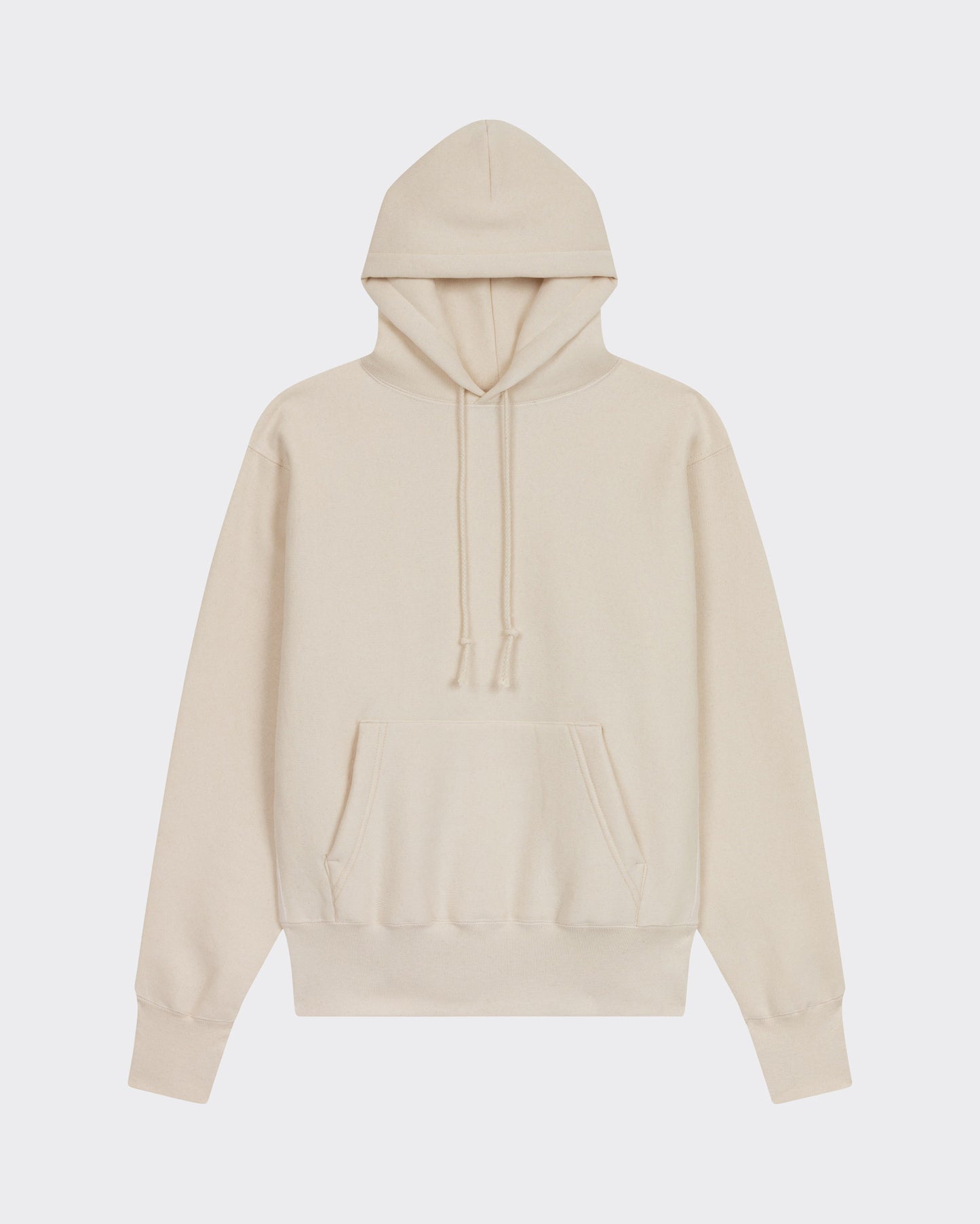 Hooded Sweatshirt : Ecru