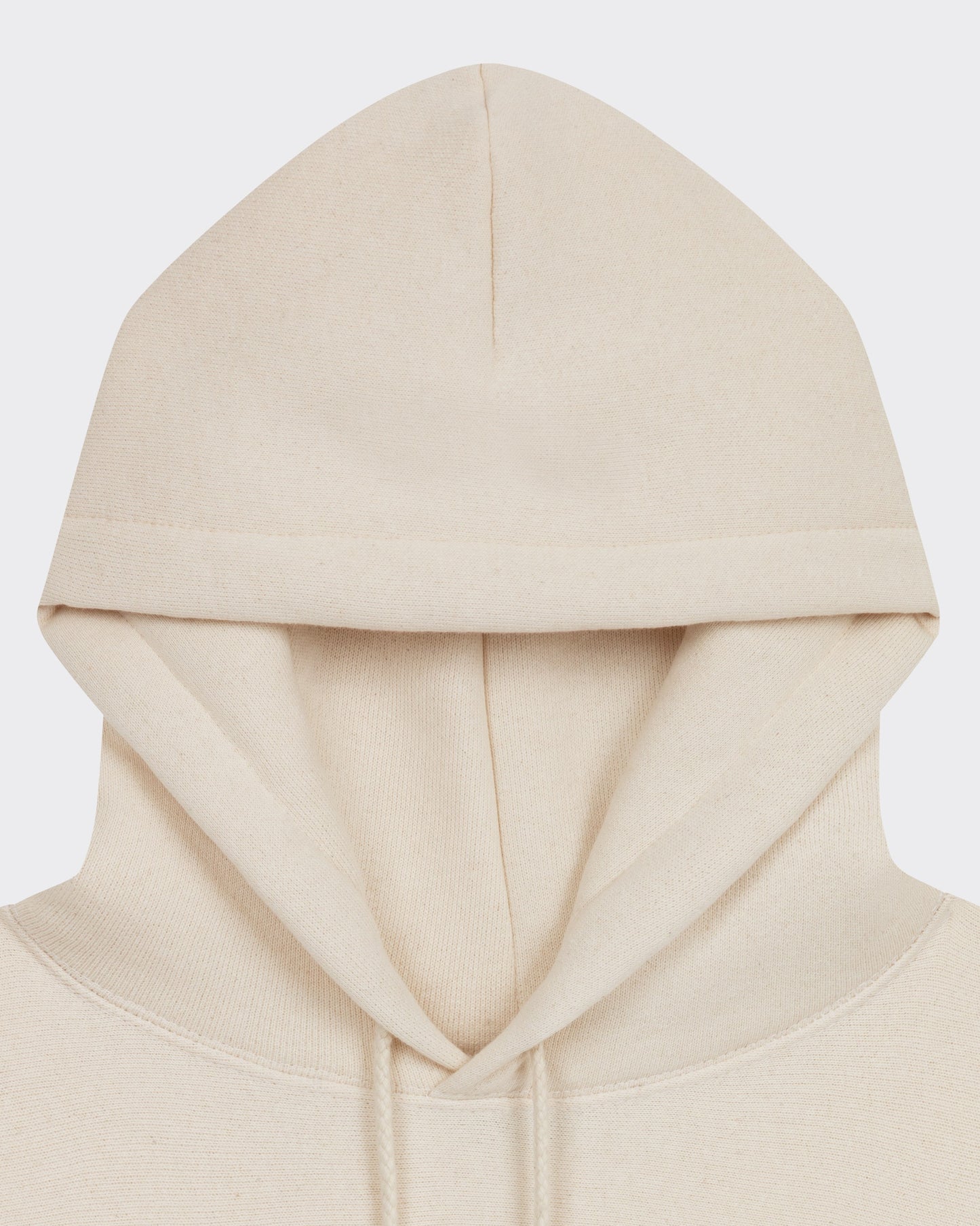 Hooded Sweatshirt : Ecru